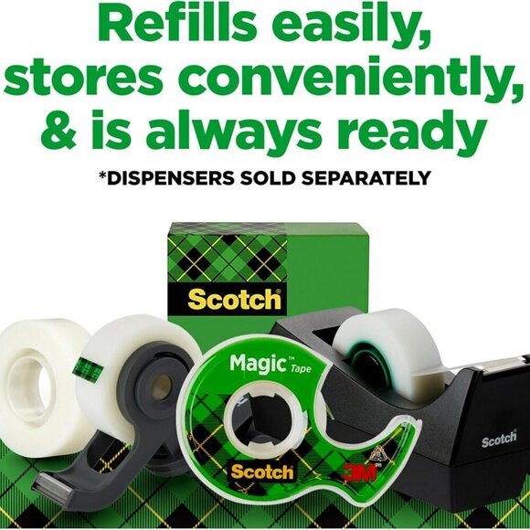 Magic Tape, Invisible, Home Office Supplies and Back to School Supplies for Coll - Picture 7 of 11